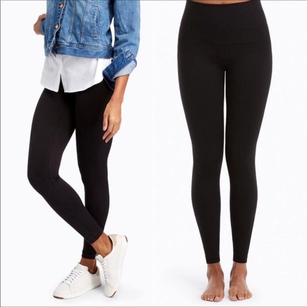SPANX Look at me Now Seamless Leggings Black XL